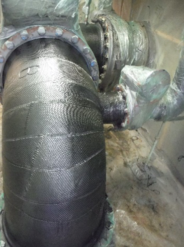 Pipe with anti-corrosion wrapping